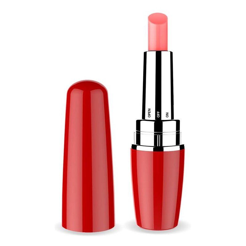 LATETOBED Stimulateur de clitoris Viblips 9.5 x 2.5cm Rouge
